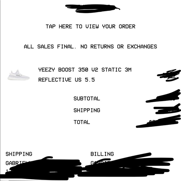 **SOLD**Yeezy V2 static reflective limited edition - Picture 2 of 8